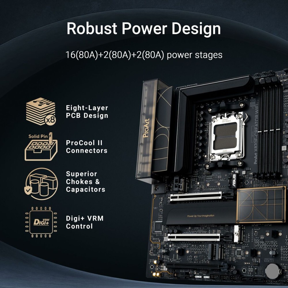 Motherboard Asus AMD AM5 AMD AMD X870E