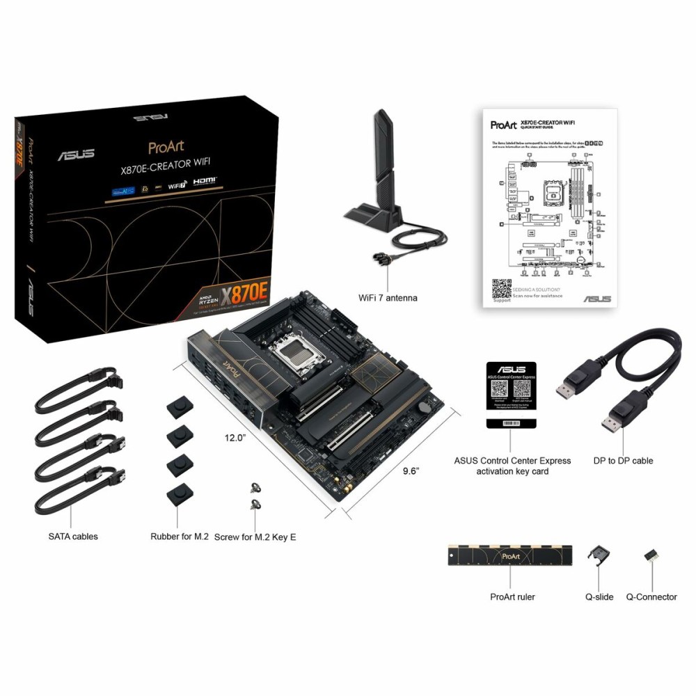 Motherboard Asus AMD AM5 AMD AMD X870E