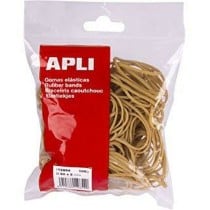 Élastiques Apli Marron 60 x 2 mm (10 Unités)