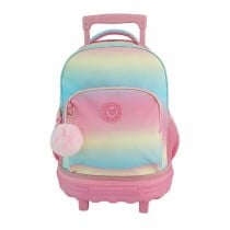 Schulrucksack mit Rädern Toybags Blin Blin Gradient Pink