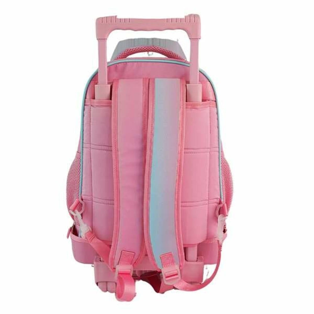 School Rucksack with Wheels Toybags Blin Blin Gradient Pink