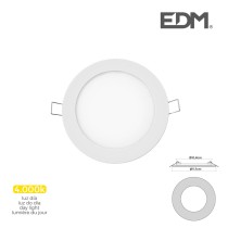 LED-Deckenstrahler EDM 31602 A G 6 W 320 Lm (4000 K)