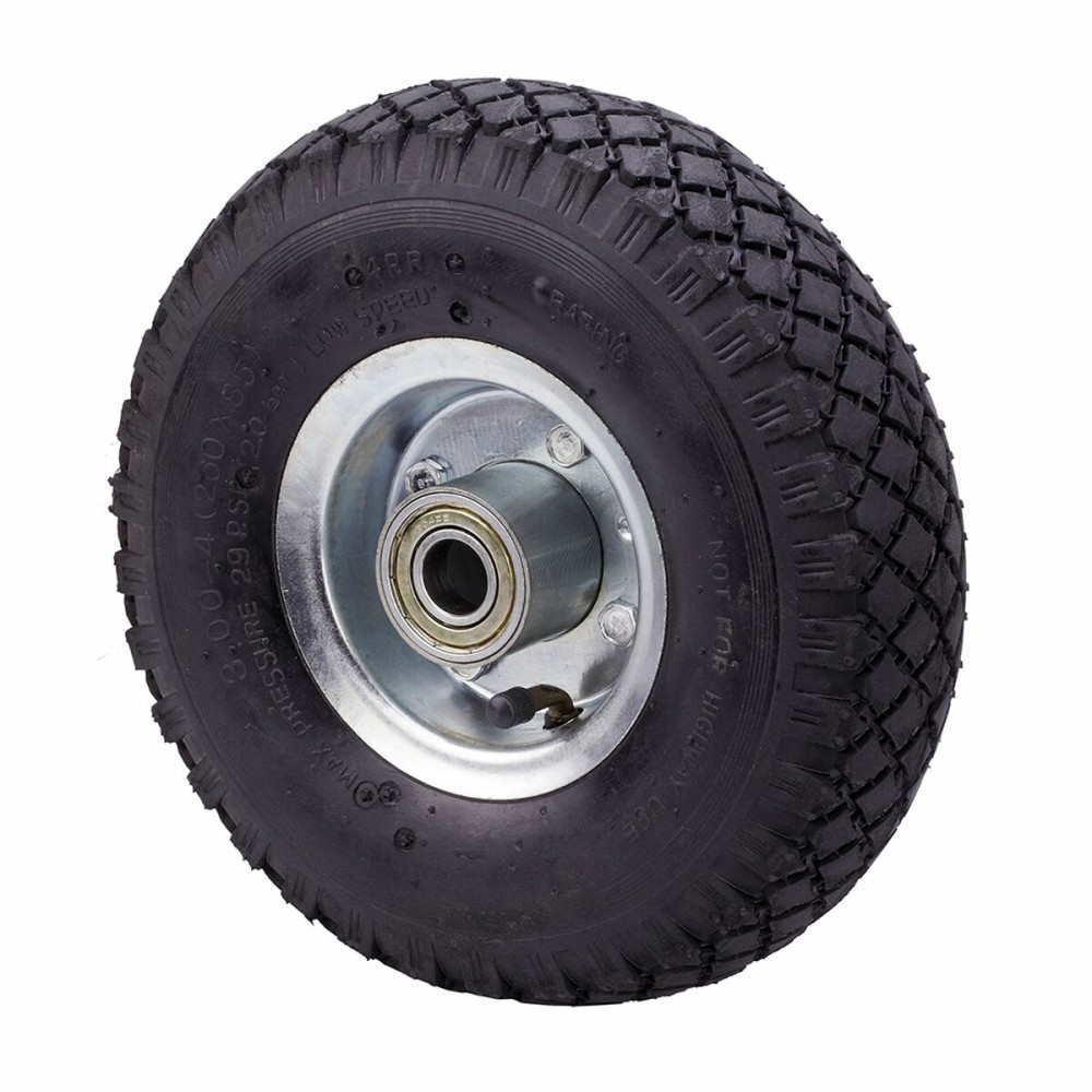Rad mit Reifen Ruedas Alex Metall Ø 26 cm 175 kg