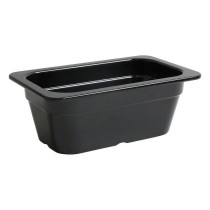 Serving Platter Inde Black 26,5 x 16,2 x 10 cm (3 Units)