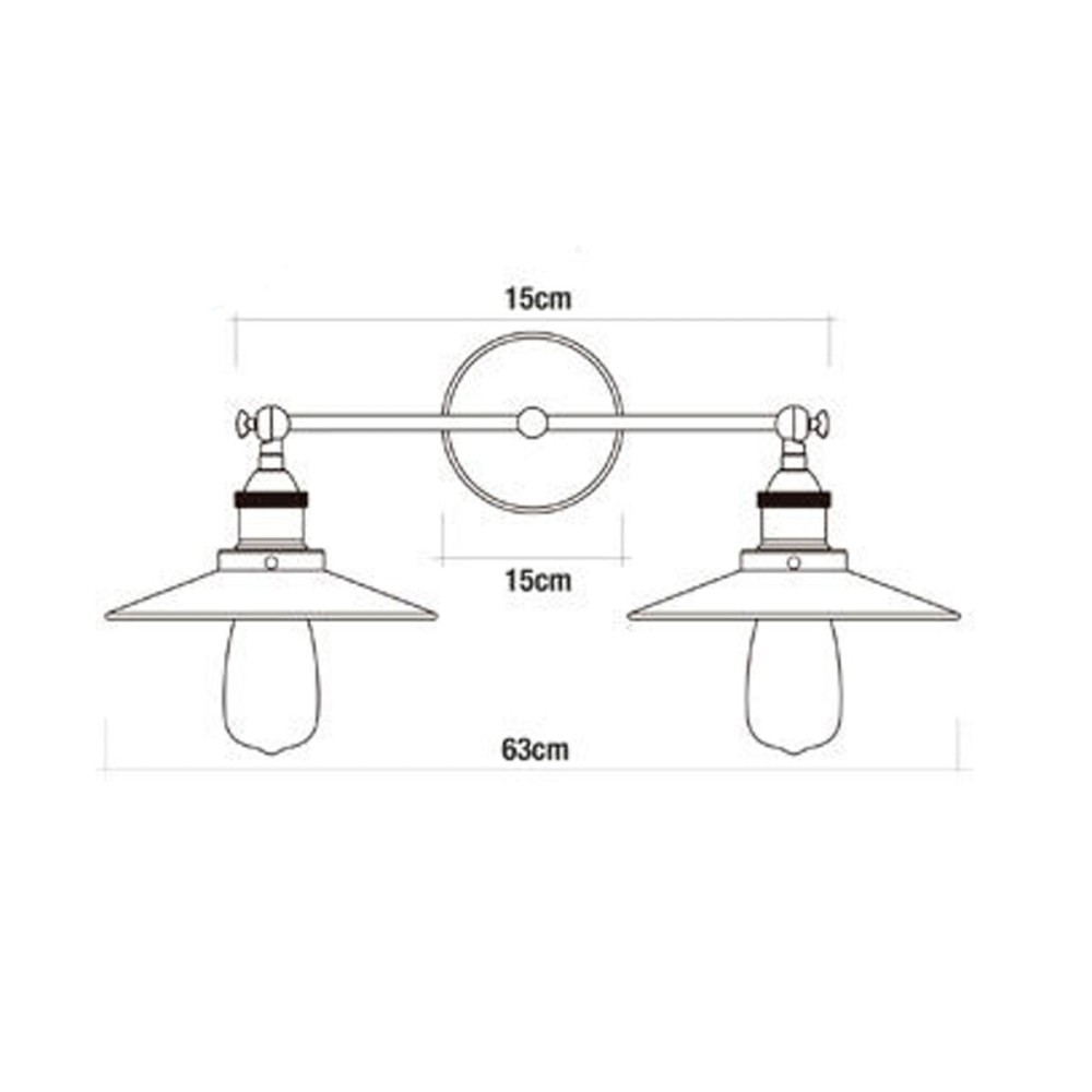 Wall Light EDM 32109 60 W
