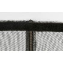 Fliegenvorhang Schellenberg Türen Plattenspeicher Fiberglas Anthrazit (120 x 240 cm)