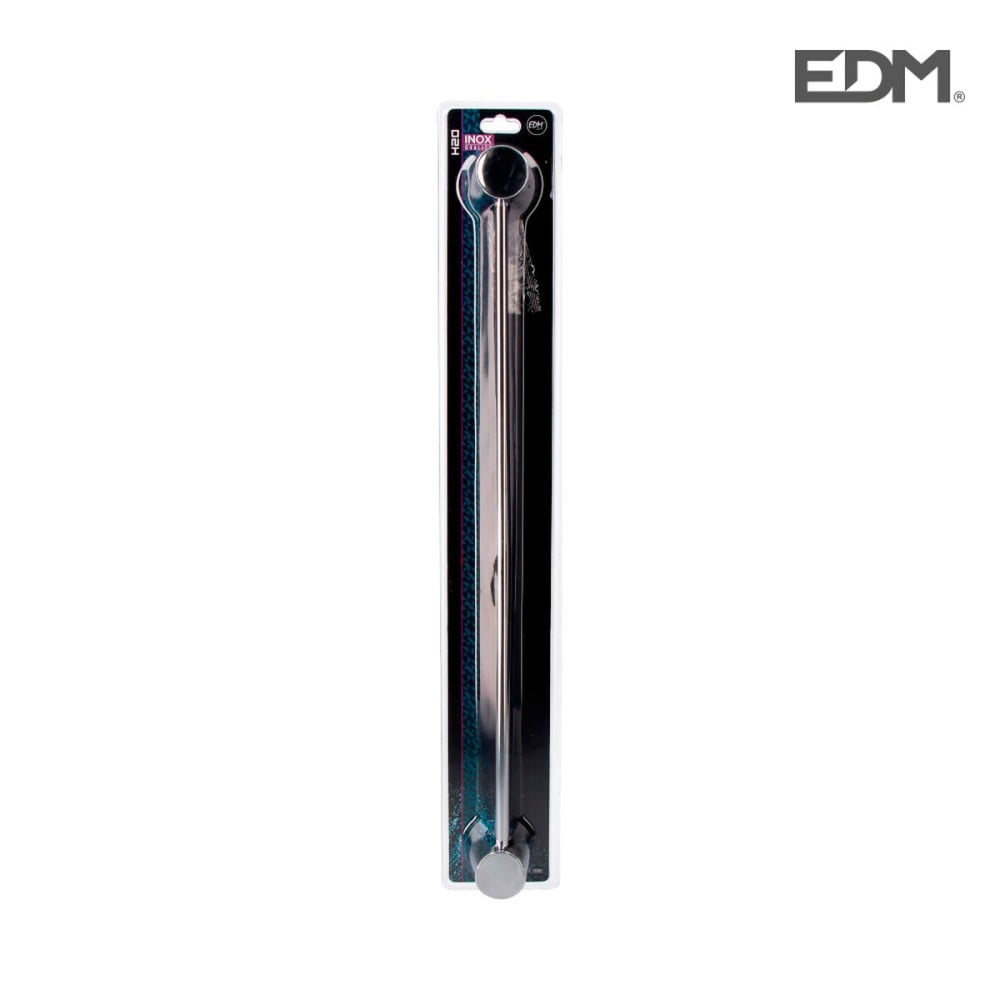 Handtuchhalter EDM 01380 Silberfarben Edelstahl Ø 3,81 x 57,24 cm