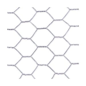 Palissade de Jardin Nortene Gris Métal 0.5 x 10 m (6 Pièces)
