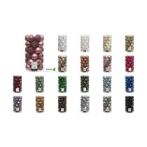 Christmas Baubles Decoris Silver 37 Pieces