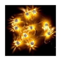 Wreath of LED Lights Decorative Lighting Gold