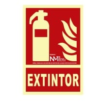 Panneau Normaluz Extintor PVC