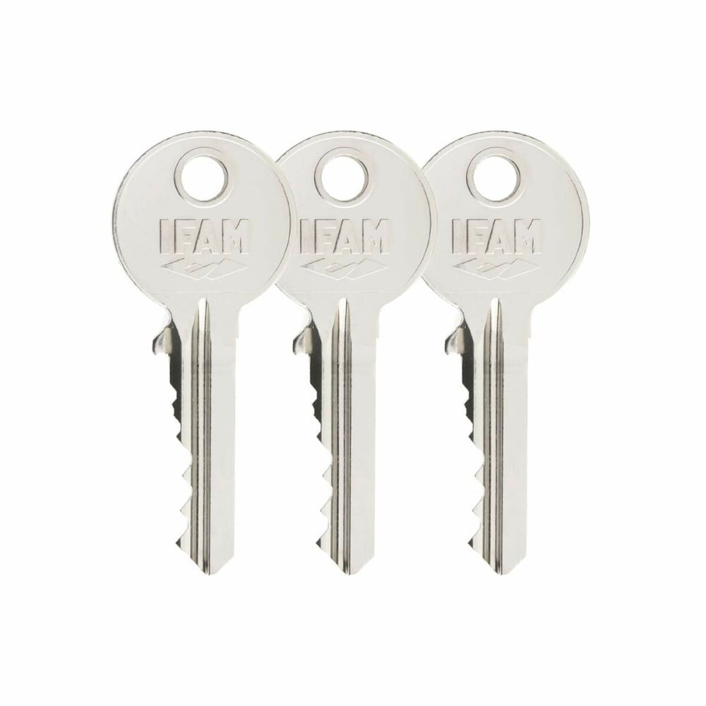 Serrure de sécurité IFAM B5/50 Acier Laiton Recouvrir