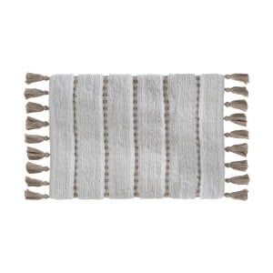 Bath rug 5five Simply Smart Pom pom Brown Cotton 50 x 75 cm