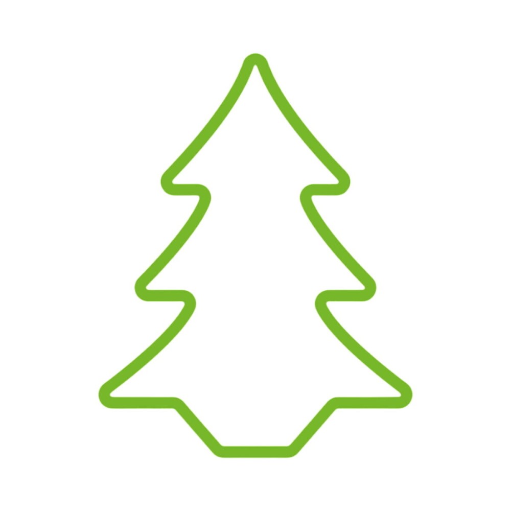 Figurine Décorative EDM 72128 Flexiled Vert Sapin 45 x 3 x 62 cm