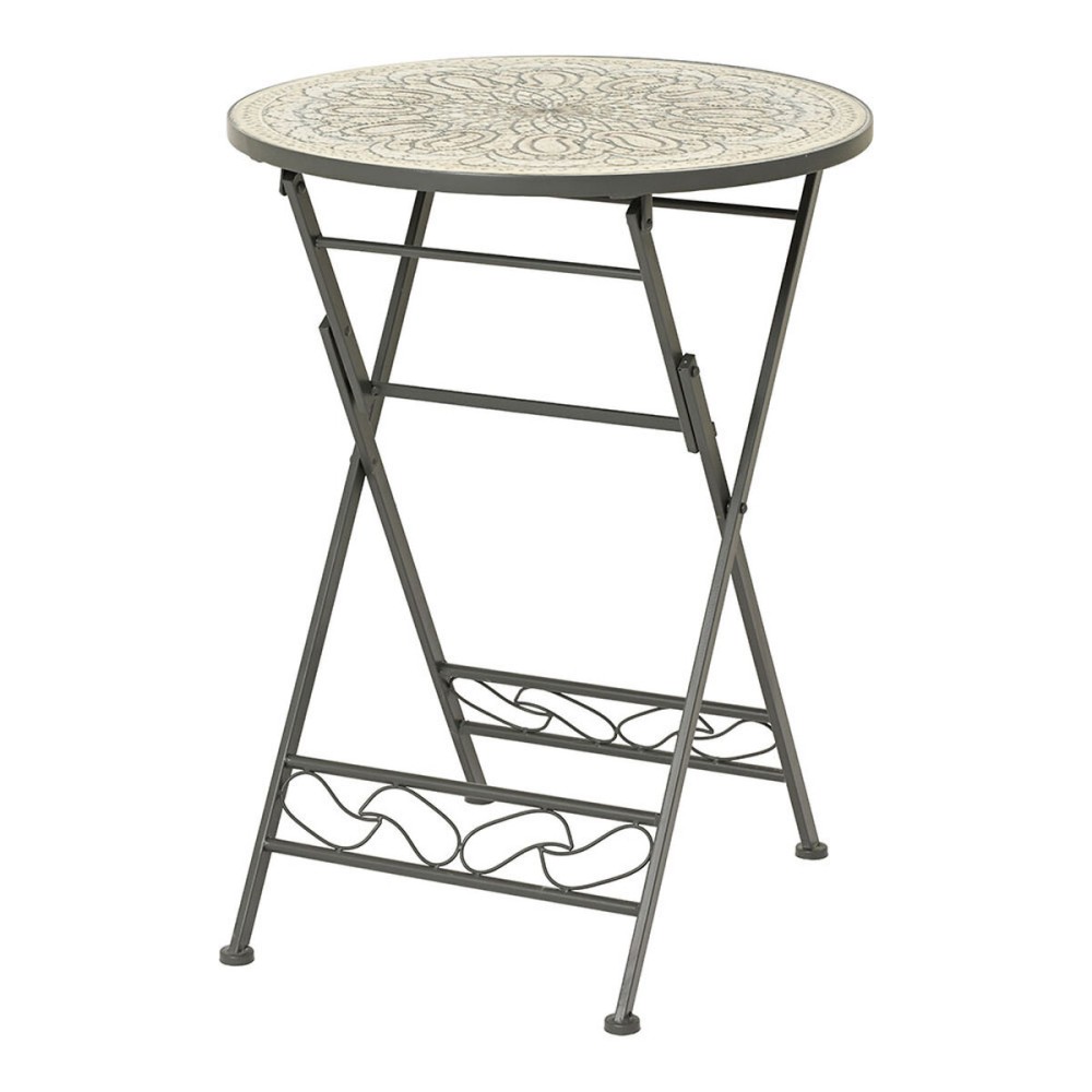 Tisch Bistro 899263 Schwarz Eisen Ø 60 x 76 cm