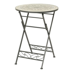 Tisch Bistro 899263 Schwarz Eisen Ø 60 x 76 cm