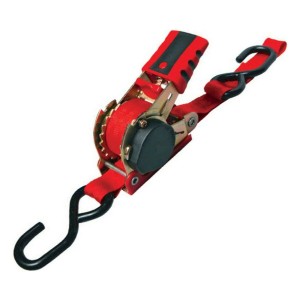 Ratsche Ponsa 013,289,025,501 Rot Einziehbar Geschlossen 25 mm x 2,4 m