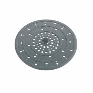 Spülbecken-Sieb Wenko 53011100 12 x 0,3 cm Grau Silikon