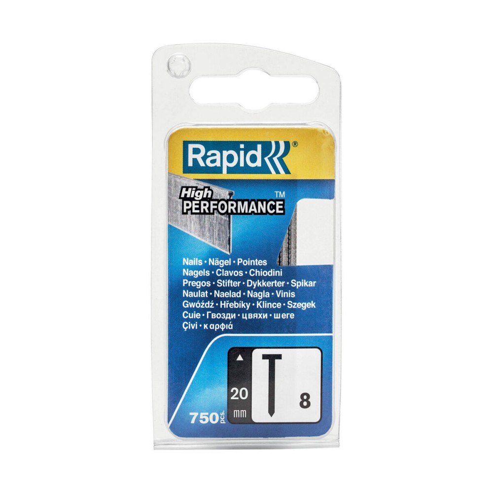 Clous pour machine à clouer Rapid 40109534 20 mm (750 Unités)