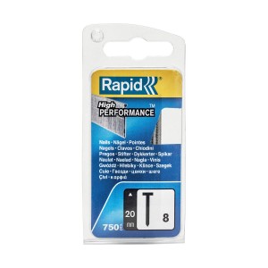 Clous pour machine à clouer Rapid 40109534 20 mm (750 Unités)