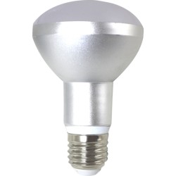 LED-Lampe Silver Electronics 996317 E27 Weiß Grau 8 W 60 W 5000K