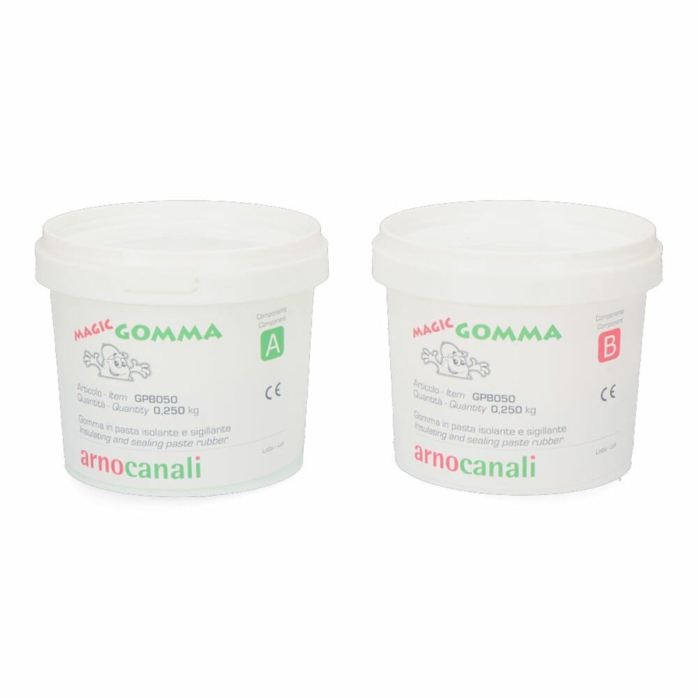 Kit d'isolation et d'étanchéité bicomposant ArnoCanal Magic Gomma 2 x 250 g
