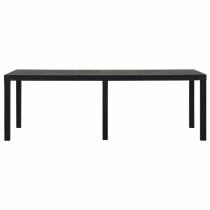 Esstisch IPAE Progarden Indo ind012an Ausziehbar Anthrazit 220 x 90 x 72 cm