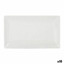 Serving Platter La Mediterránea Elite Rectangular 25 x 15 x 2 cm (18 Units) (25 x 15 cm)