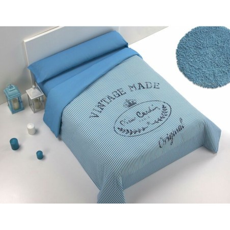 Duvet cover set Hosteline MADE Blue Double 3 Pieces