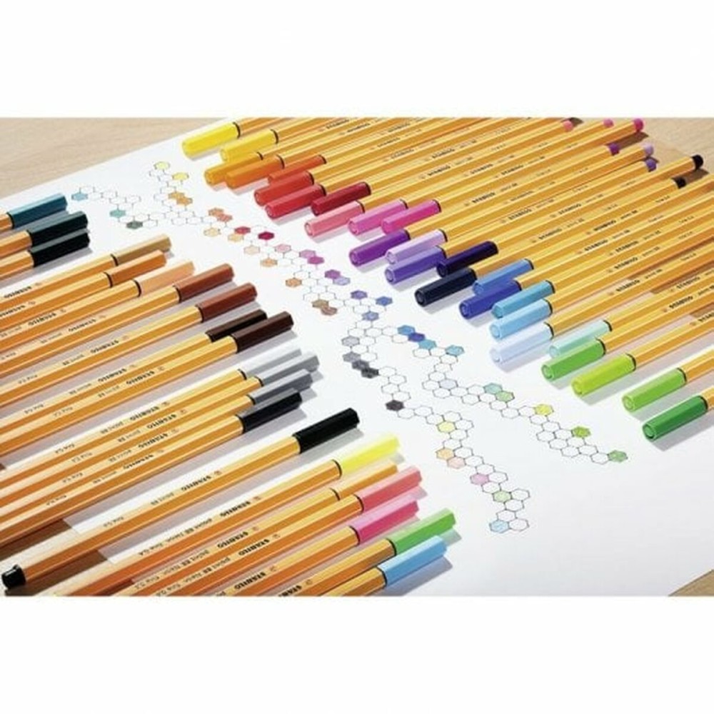 Marker-Set Stabilo 8820-03 Bunt 0,4 mm (20 Stücke)
