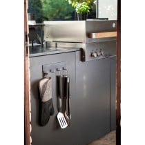 Backofenhandschuh Wenko Ada 55041100 Silikon Grau