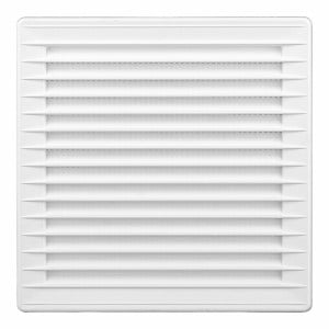 Ventilation grille EDM 87724 White 17 x 17 x 1,15 cm Mosquito net