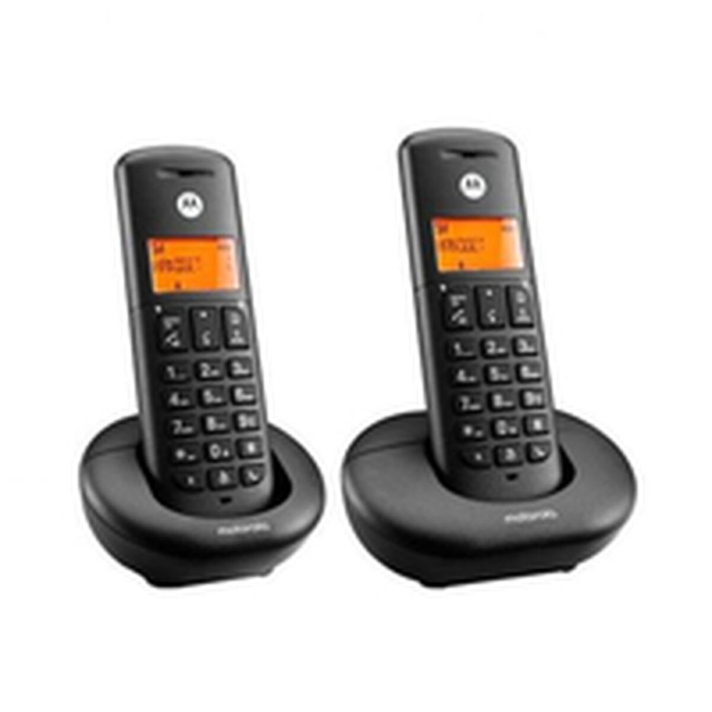 Téléphone portable pour personnes âgées Motorola Noir