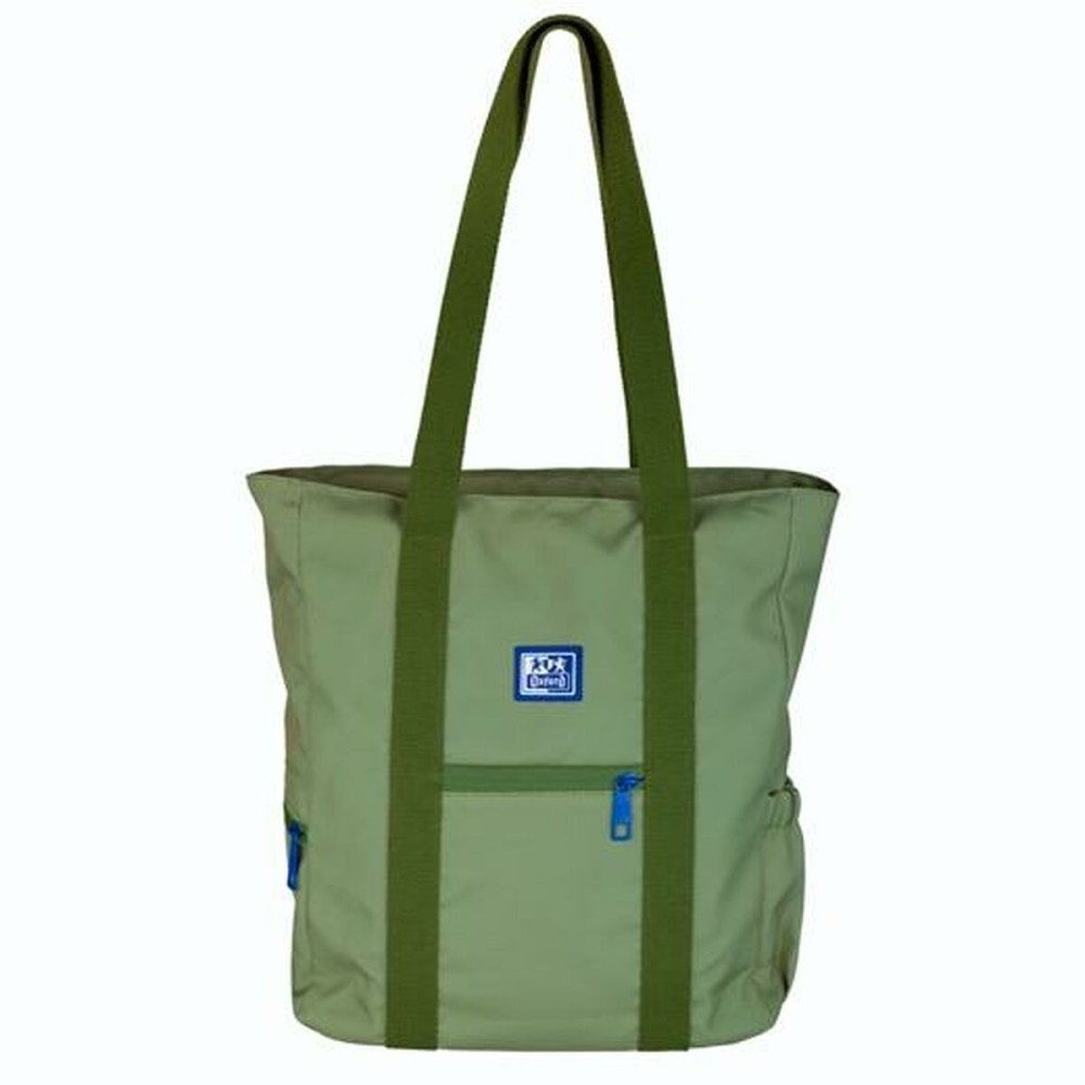 Sac Oxford B-TRENDY SAFARI Vert 34 x 31 x 12 cm (5 Unités)