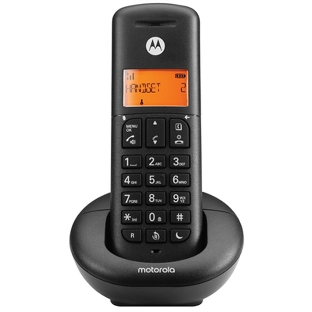 Téléphone portable pour personnes âgées Motorola Noir