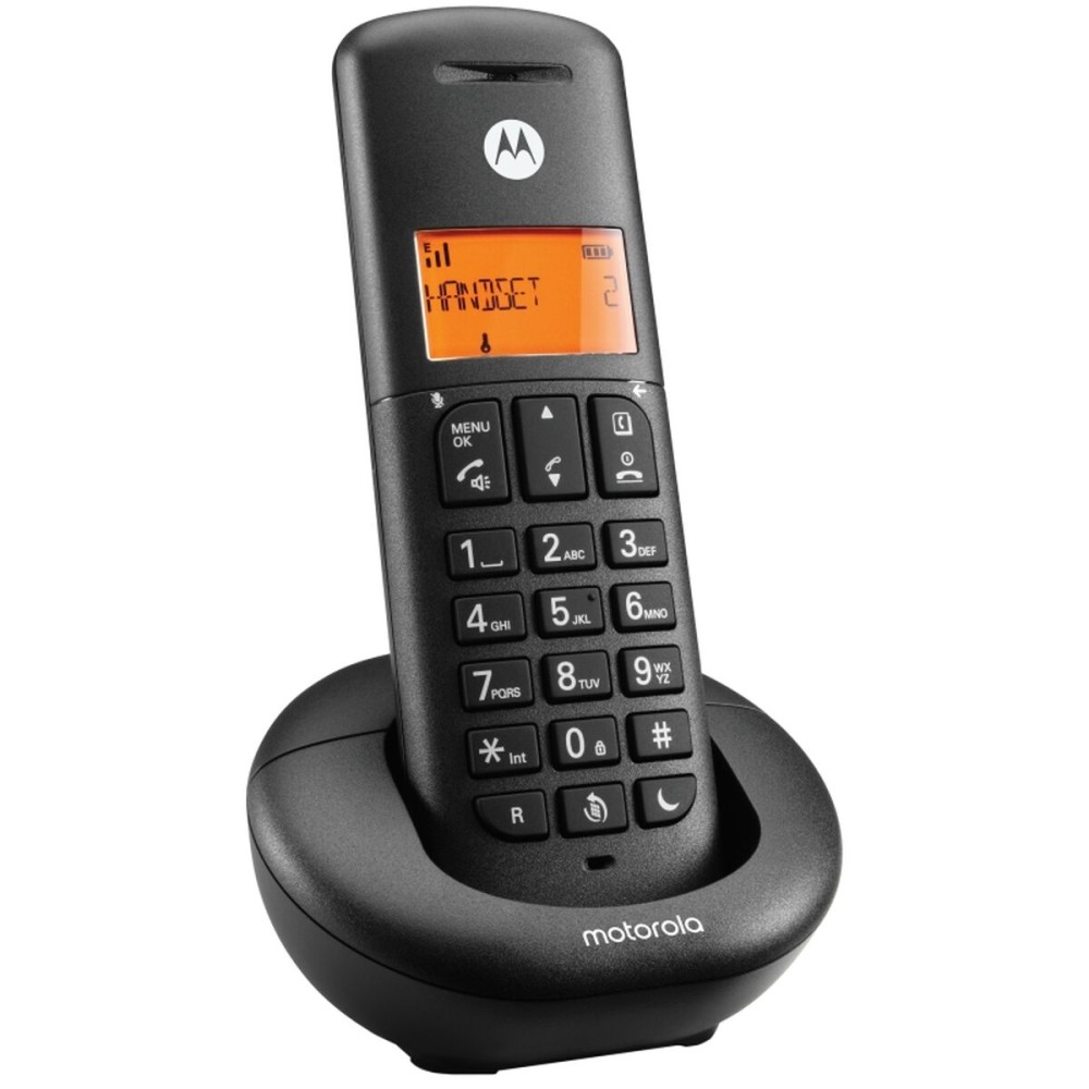 Téléphone portable pour personnes âgées Motorola Noir
