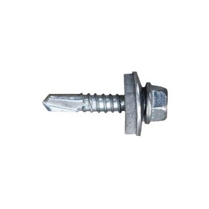 Boîte à vis CELO 7301 zingage Ø 6,3 x 38 mm Avec rondelle Hexagonal Mèche (200 Unités)