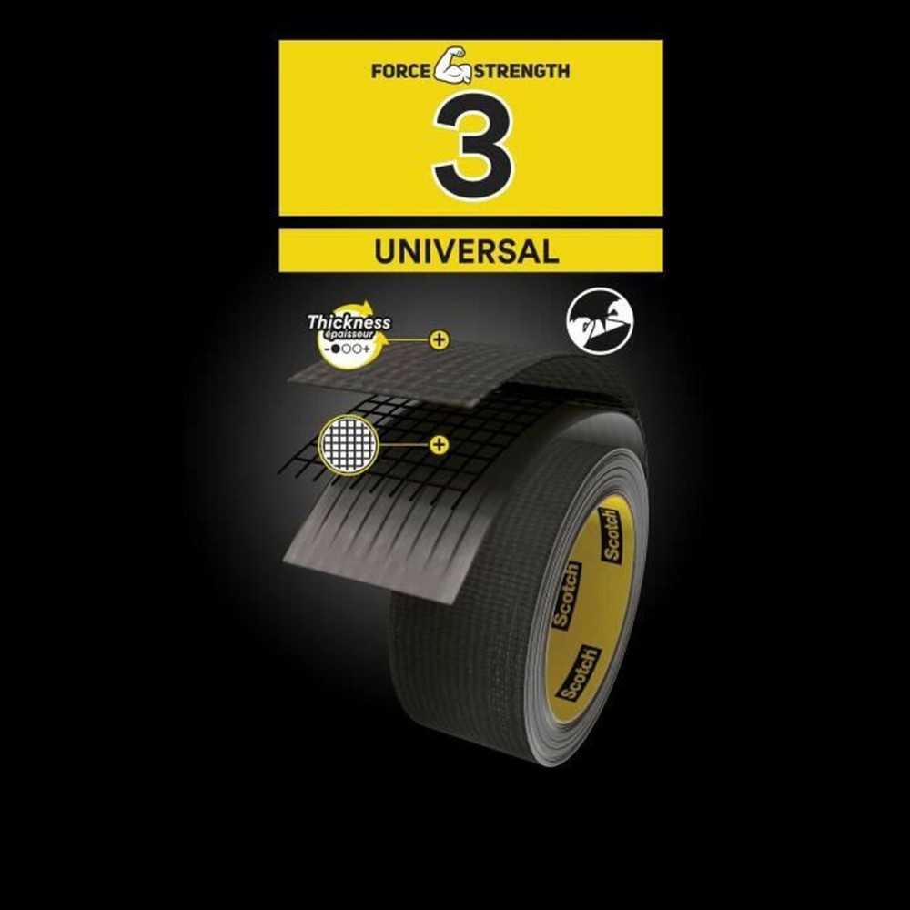 Adhesives Scotch Black (6 Units)