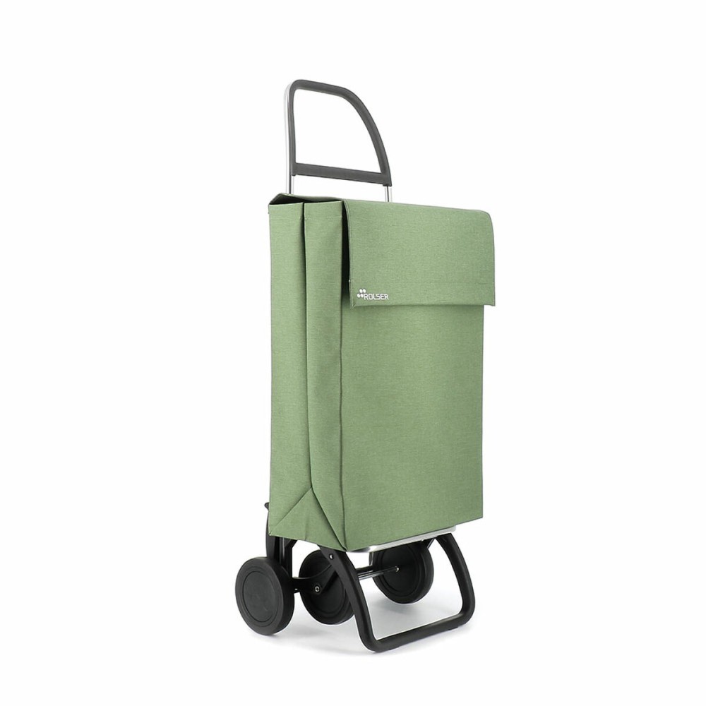Shopping cart Rolser Jean Tweed Green 43 L