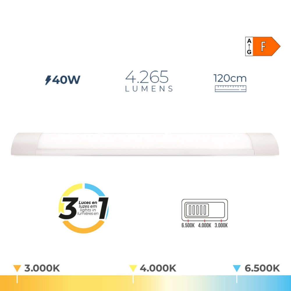 LED Lamp EDM 31866 F 40 W 4265 Lm (3000 K) (4000 K) (6500 K)