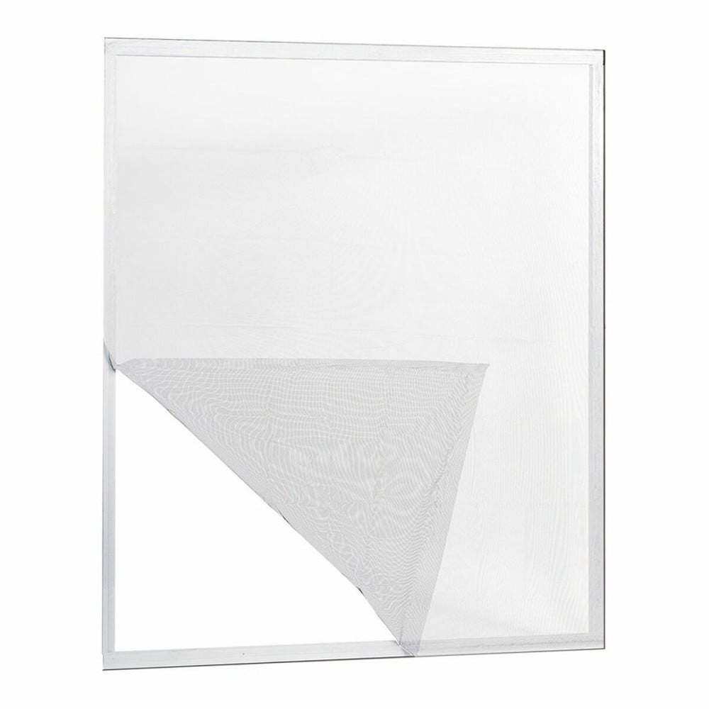 Mosquito net IRS White 150 x 180 cm Fibreglass Windows adhesive