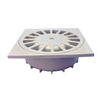 Drain Tecnoagua T-88 PVC 15 x 15 x 5 cm Ø 5 cm Vertical