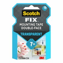 Double Sided Tape Scotch Transparent 19 mm x 1,5 m
