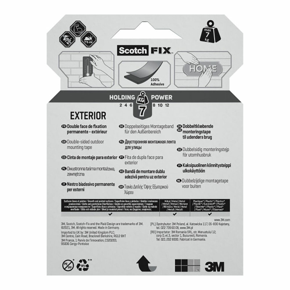 Double Sided Tape Scotch 19 mm x 5 m