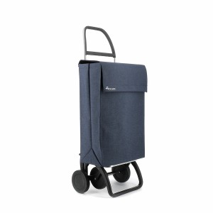 Shopping cart Rolser Jean Tweed Navy Blue 43 L