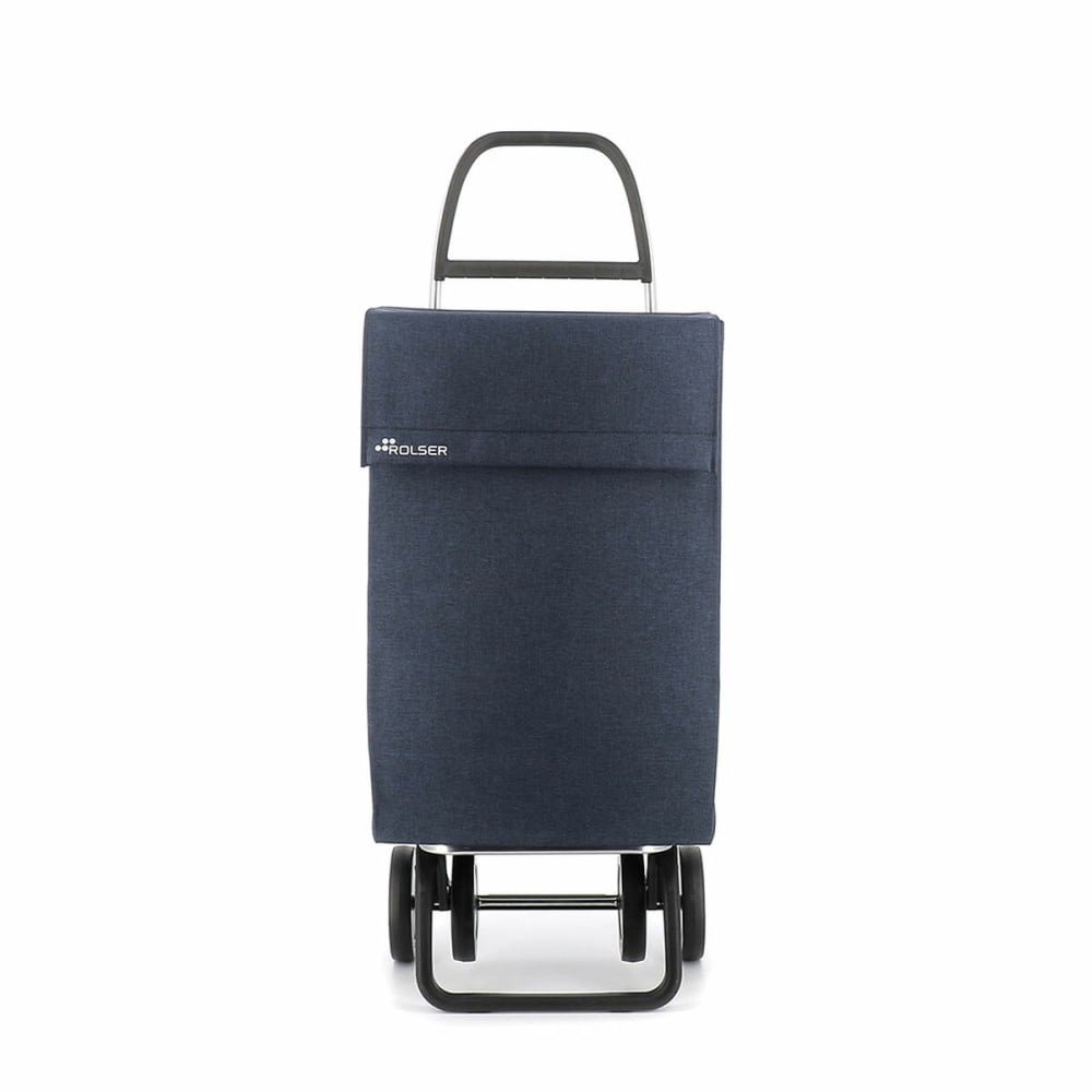 Panier à Courses Rolser Jean Tweed Blue marine 43 L
