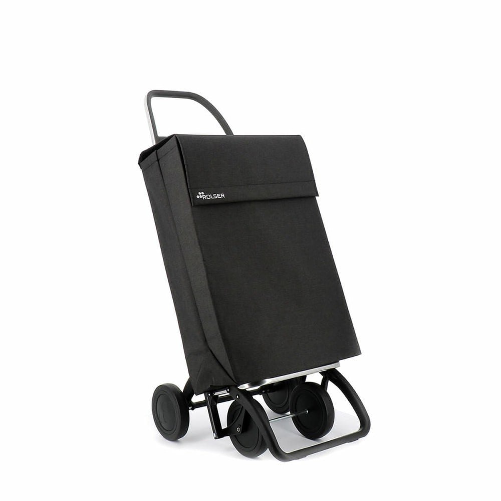 Shopping cart Rolser Jean Tweed Black 43 L