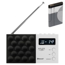 Radio Adler pll fm ad 1908 Black White