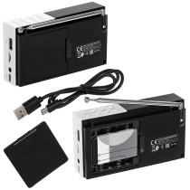 Radio Adler pll fm ad 1908 Black White