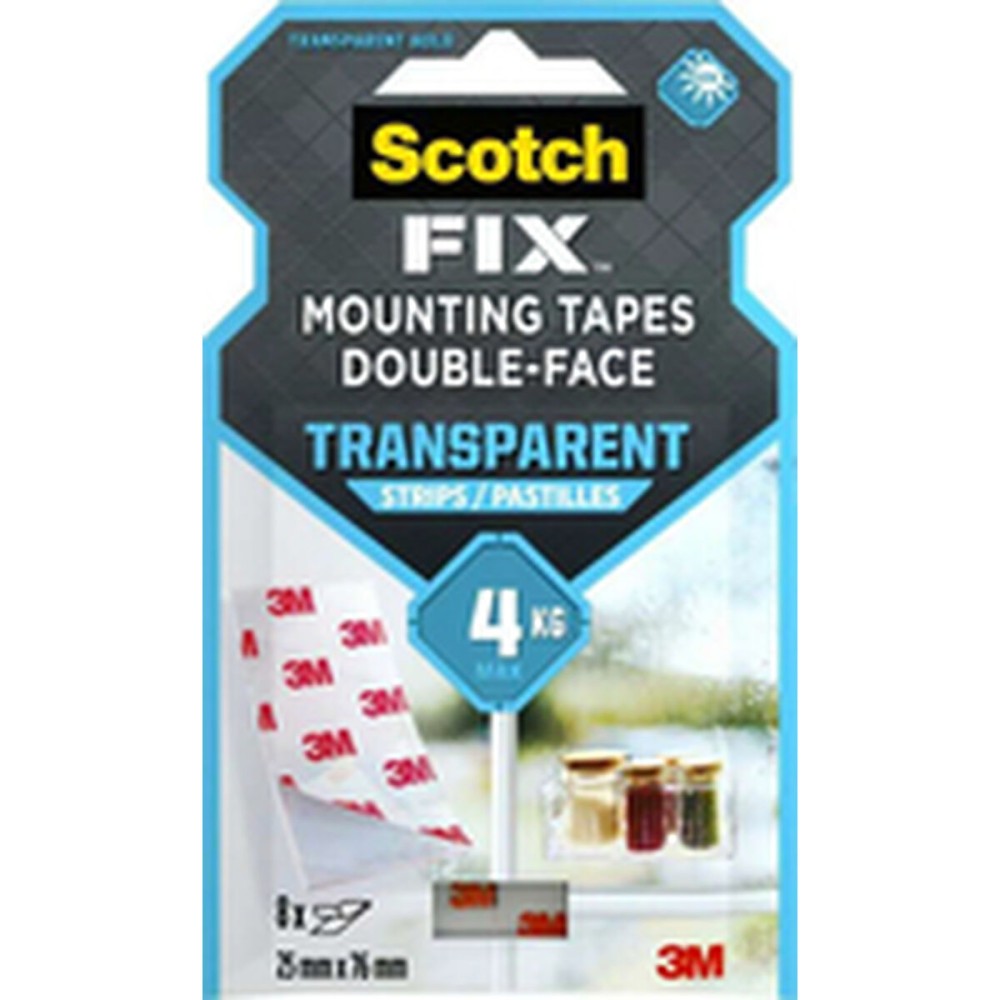 Double Sided Tape Scotch Transparent